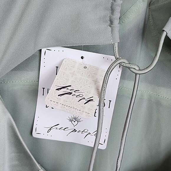 NWT Free People Silky Gia Dress - Picture 6 of 9